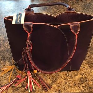 NWT purple handbag